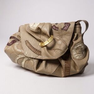 Vintage Mixed print purse